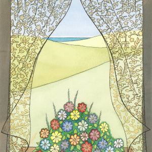 Four Windows: Spring Fragrance by Marjorie  Cutting