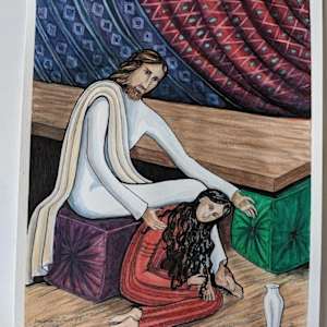 The Anointing by Marjorie  Cutting