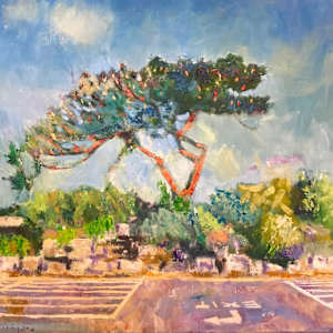 Sandbanks - sunset tree by Stephen Bishop, Image 1.