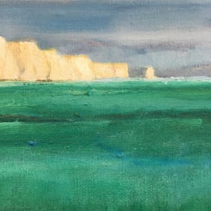 Green Sea and White Cliffs by Stephen Bishop 
