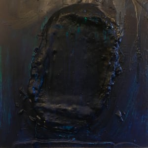 Transfiguration Dark blue on Dark Blue by Stephen Bishop 