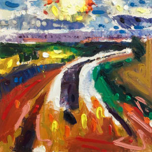 1. Chalk Path - Purbeck (Sketch) by Stephen Bishop, Image 1.