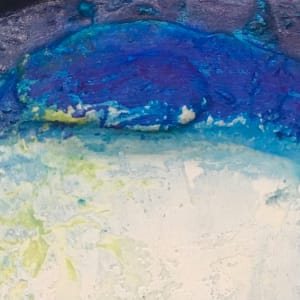 Transfiguration White on Blue - Framed by Stephen Bishop, Image 3.