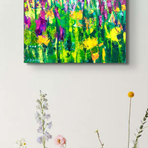 Foxgloves and Dandylions by Stephen Bishop, Image 2.