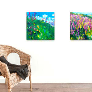 Forever Free - Foxgloves in Purbeck by Stephen Bishop, Image 2.