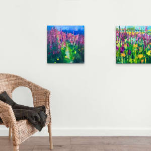 Foxgloves III by Stephen Bishop, Image 2.