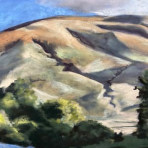 Columbia Basin Hillside original pastel by T Kurtz