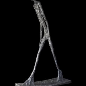 "  Walking Man " After Giacometti by Silver Lining Fine Arts/Hamilton Aguiar, Image 2.