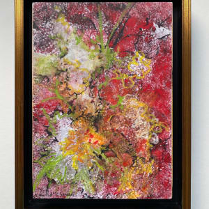Cloudlike by Judy McSween  Image: Gold black floater frame