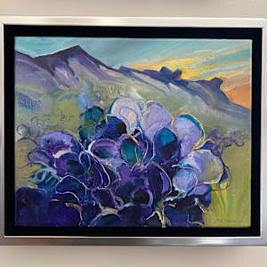 Unforgettable by Judy McSween  Image: Framed in wood silver/black floater frame