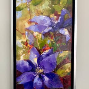 Sunrise Gaze by Judy McSween  Image: Framed - wooden silver/black floater
