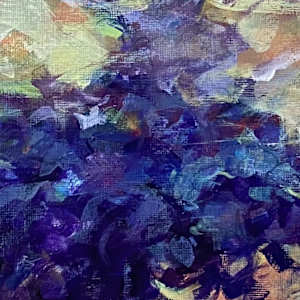 Violet Trail by Judy McSween  Image: Detail