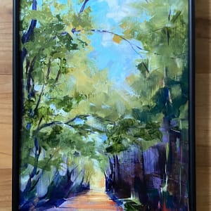 Tree Tunnel by Judy McSween  Image: Framed