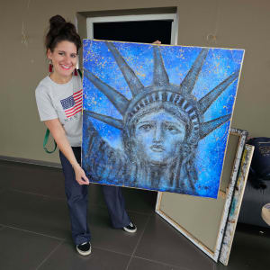 Lady Liberty by April Popko 