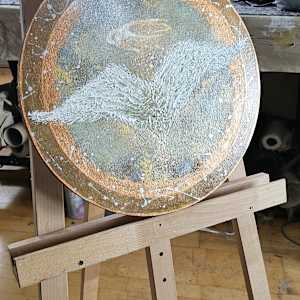 Gold Moon by April Popko 