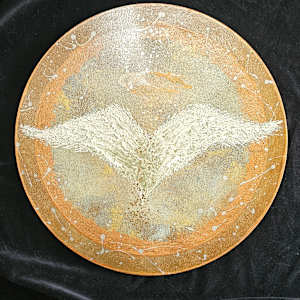 Gold Moon by April Popko 