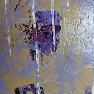 Lavender Violets by April Popko 