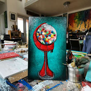 Coney Island Gumballs by April Popko 