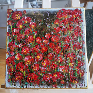 Gold Poppies by April Popko 