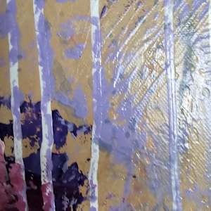 Lavender Violets by April Popko 