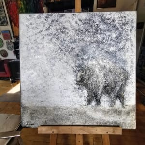 Bison by April Popko 
