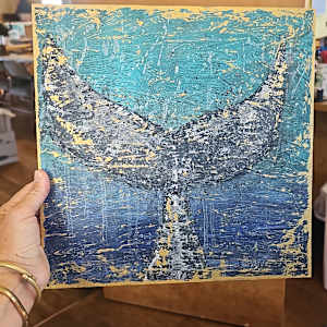 Whale Splash by April Popko 