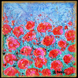 Bright Roses by April Popko