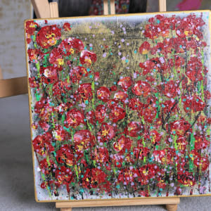Gold Poppies by April Popko 