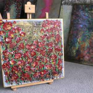 Gold Poppies by April Popko 