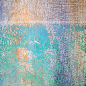 Periwinkle gold +Blue green mix 