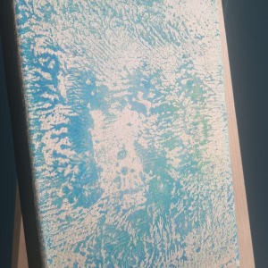 Shimmer Gold Light Blue 