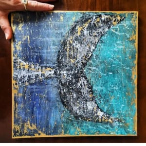 Whale Splash by April Popko 