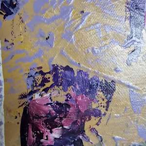 Lavender Violets by April Popko 