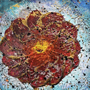 Red Fleur by April Popko 