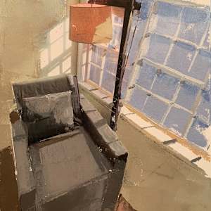 Reading Chair by Rufo Art, Image 1.