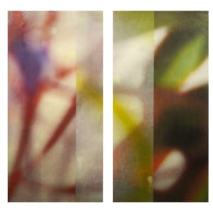 The Space Between Diptych 2 by Jane Guthridge