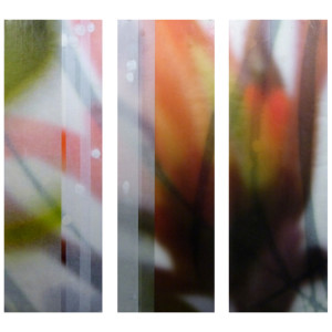 The Space Between triptych 20 by Jane Guthridge