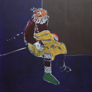 Indian in a Corner by Fritz Scholder