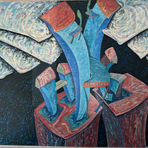 Untitled /City Landscape by Frances de La Rosa