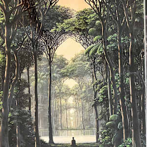 En el paisaje interior by Tomas Sanchez