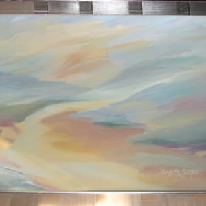 River in Mist by Lisa Sutton 