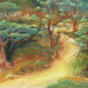 Wild Garden Path by Lisa Sutton 