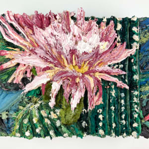 Cactus Flower by Sylvia Calver