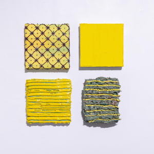 Yellow Stripes by Sylvia Calver 