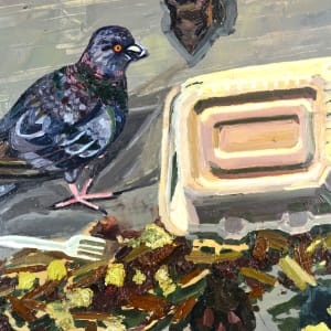 Pigeon Poutine by Sylvia Calver 