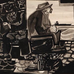 Clochards by Di Cavalcanti, Image 2.