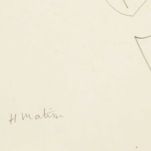 Tête, main au visage, 1939 by Henri Matisse 