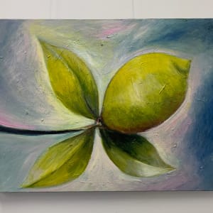 1004 Lemon Three Leaves by Judy Gittelsohn 