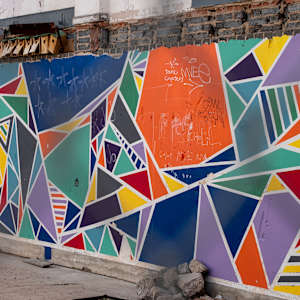 Abstract by Community Kids, Desirée Brothe  Image: *Behind Wyoming Home
