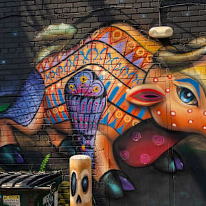 The Lincoln Alleyway by Elvis, MPEK, Ty Scott, Poke, Mask, Kaze, Zay, Pigr, Exile  Image: MPEK